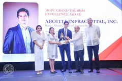 Aboitiz InfraCapital airports wins Grand Tourism Excellence Award