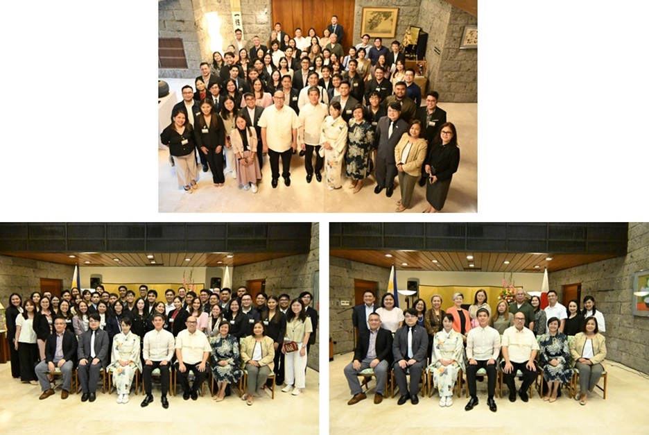 Japan envoy sends off 2025 MEXT scholars bound for Japan