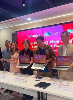 Aboitiz Foundation leads digital inclusion drive with 100 laptop turnover