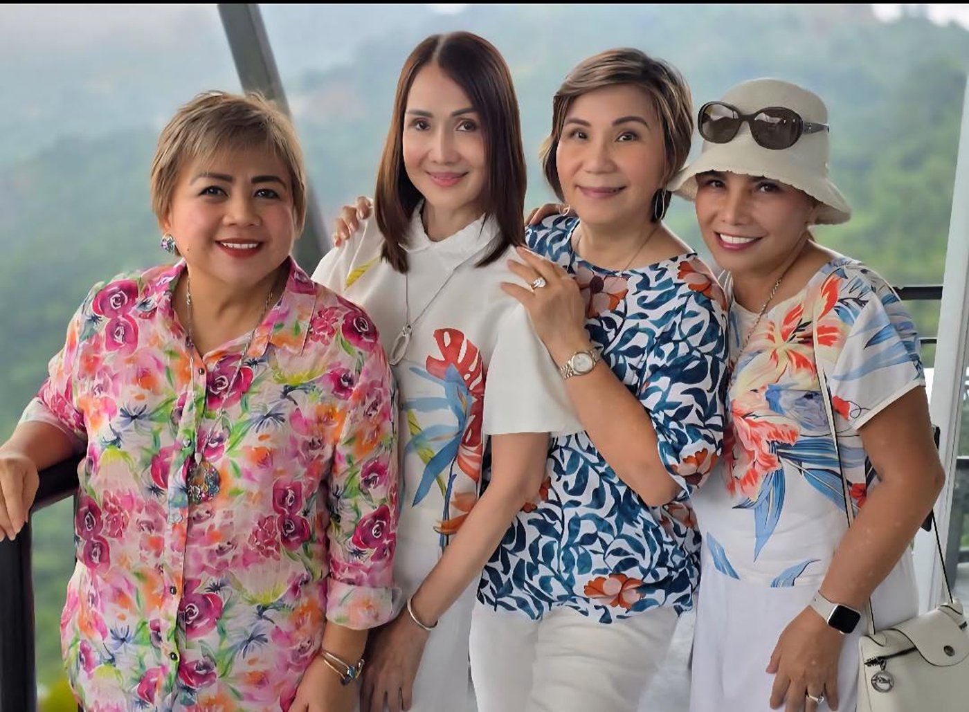 Marian Miranda, Tata Li, Alice Plaza and Merian Tirol.