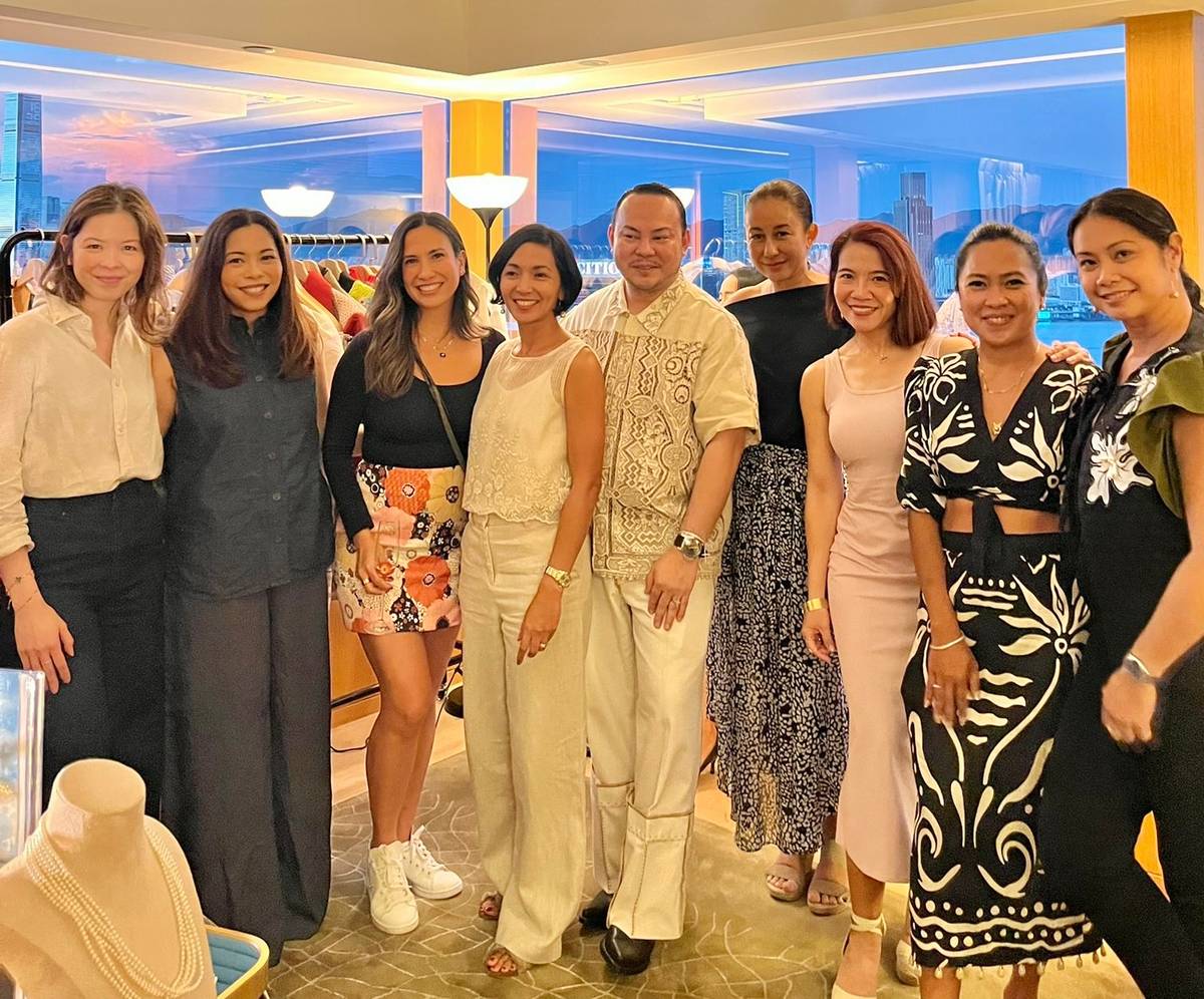 (FROM left) Dorothy Dizon, Mirabelle Villanueva, Stephanie Zubiri, Mirabel Rosar, Jor-El Espina, Stacey Marcelo, Shy Sala Perez, Joyce Craddock and Karrie Bitanga.