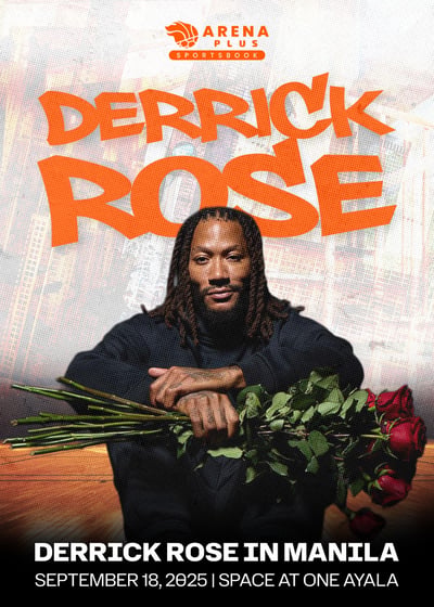 ArenaPlus welcomes Derrick Rose as newest brand endorser