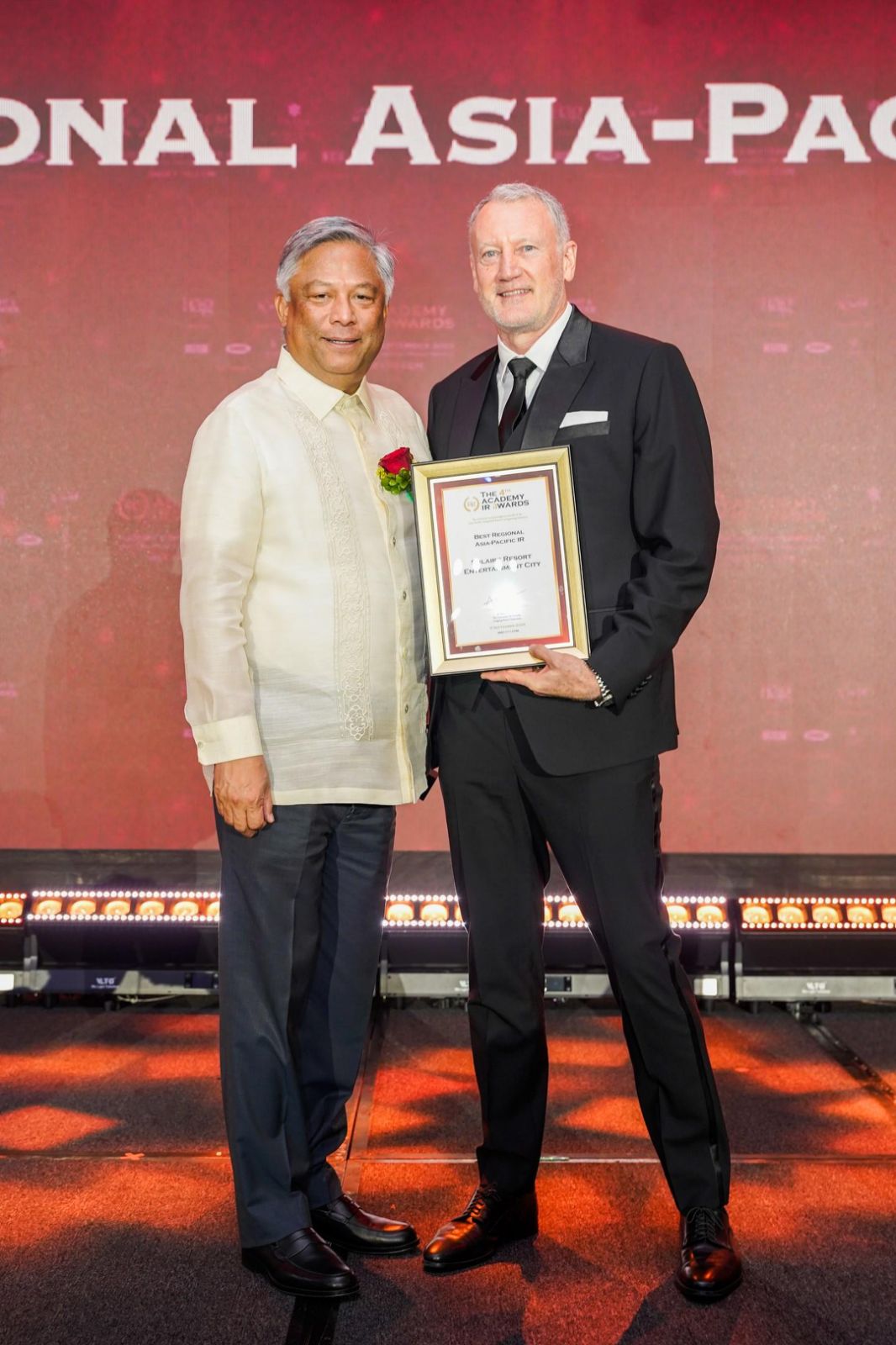 Solaire Resort wins big at 2025 IAG Academy IR Awards