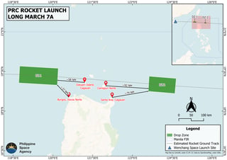 PhilSA warns of Chinese rocket debris near Northern Luzon
