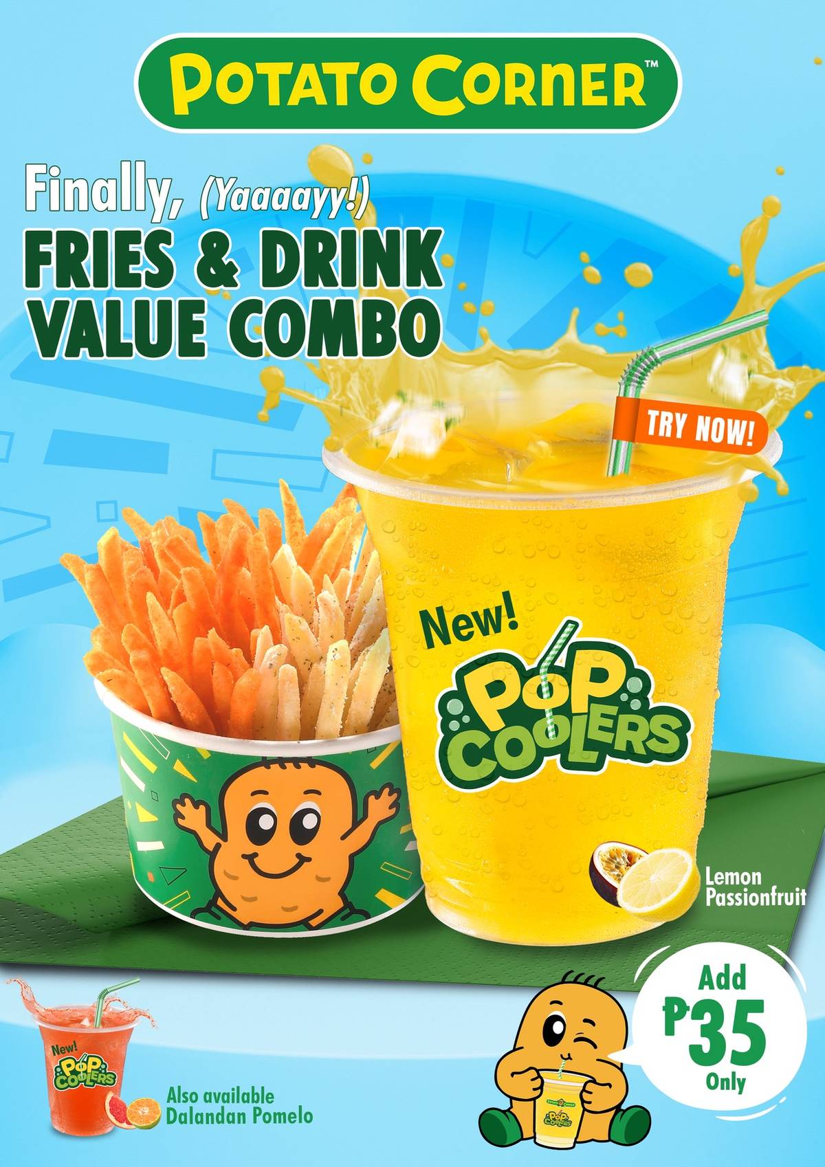 Photographs COURTESY OF POTATO CORNER