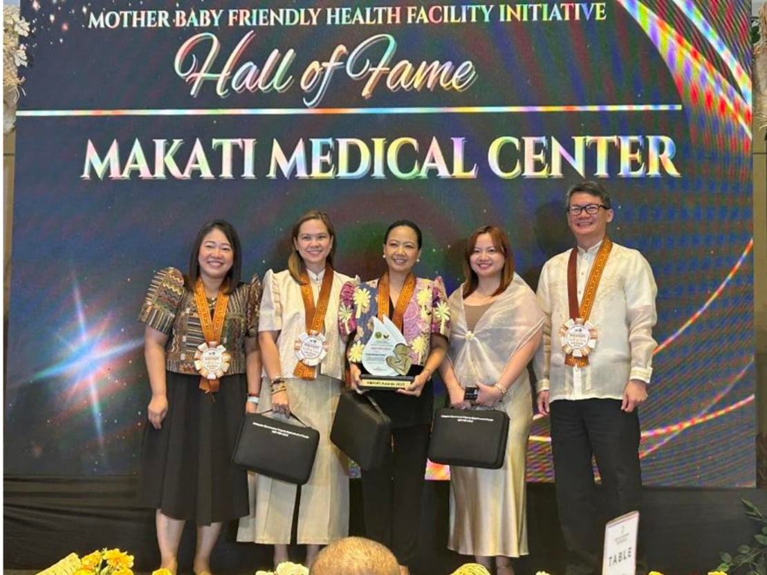 MakatiMed named Hall of Fame Mother-Baby Friendly Health Facility