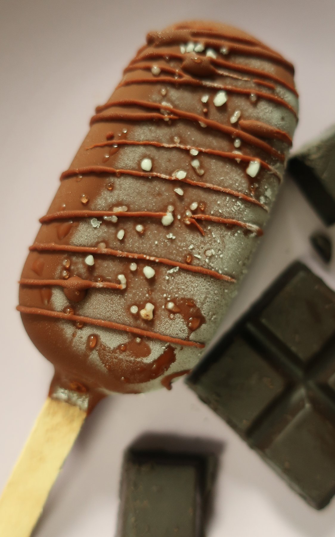 Refreshing Dark Chocolate Asin Tibuok ice cream bar from Sebastian’s.