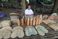 Creative crafts from Aeta artisan