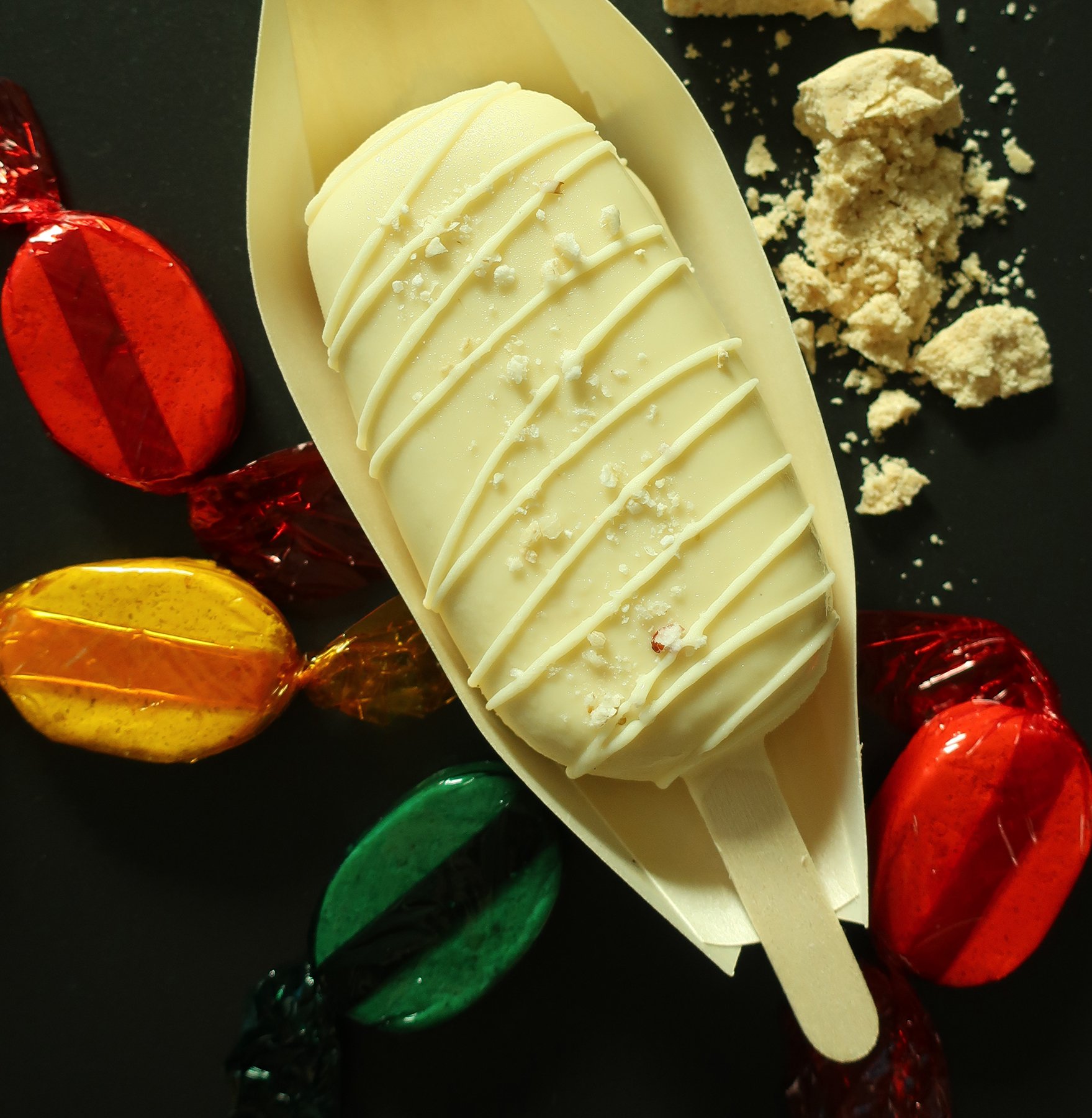 Sebastian’s new Polvoron ice cream bar.