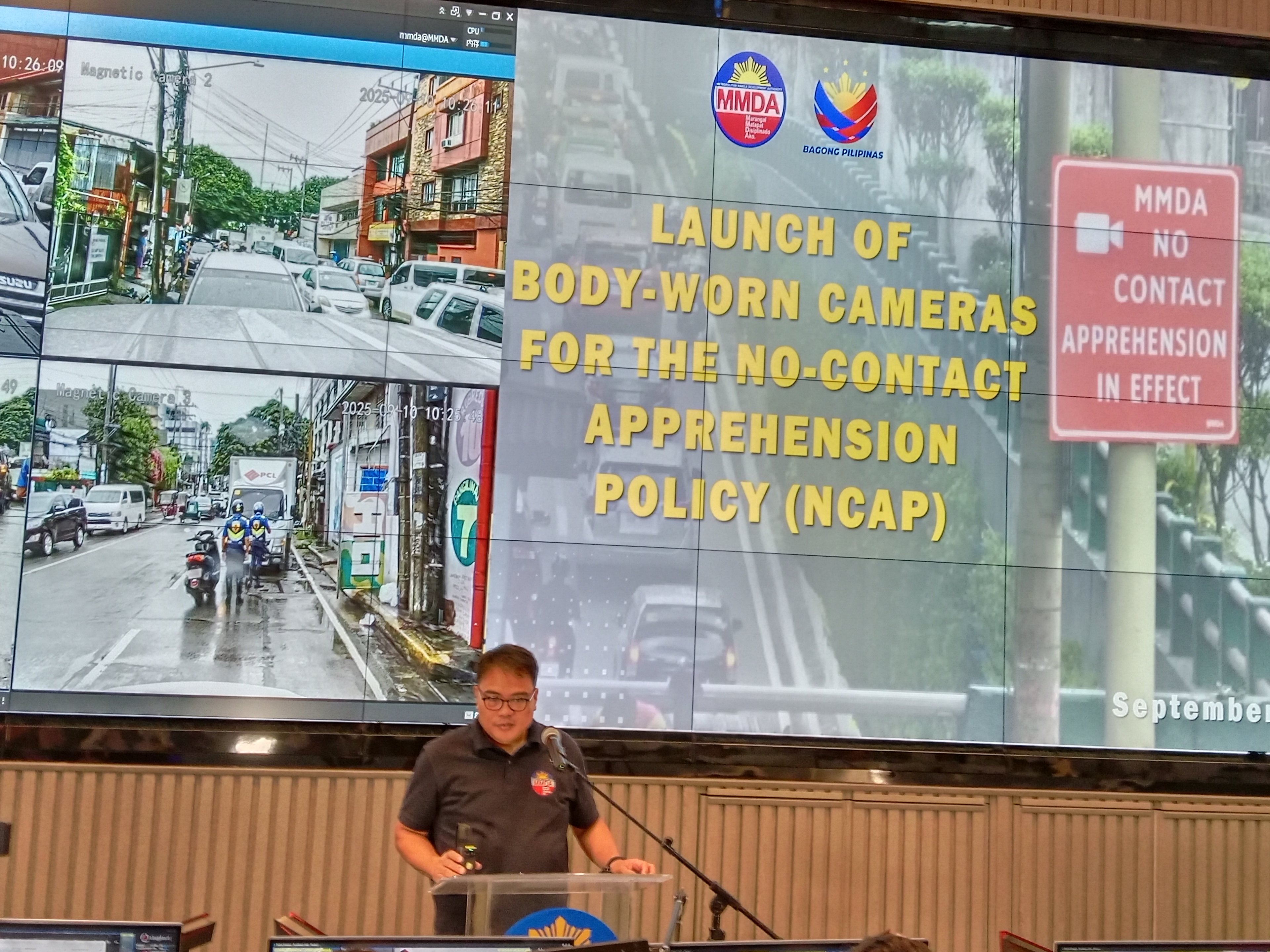 MMDA arms enforcers with body cams