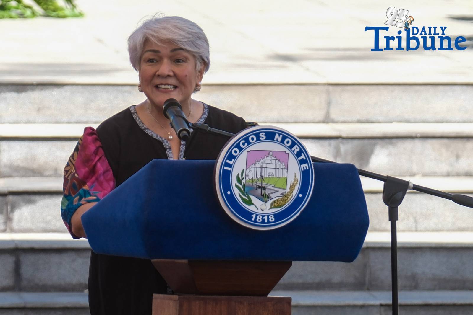 President Ferdinand R. Marcos Jr. leads the Marcos Day rites in Batac, Ilocos Norte, marking the 108th birth anniversary of the late President Ferdinand E. Marcos Sr. The First Family attended a mass, after which the president offered a wreath at the Marcos monument. 
As part of the celebration, Marcos also distributed 575 wheelchairs across the province, joined 51 birthday celebrators serenaded with the traditional Ilocano Padapadakam song, and with the First Family, sampled dishes from the Natnateng cook-off.