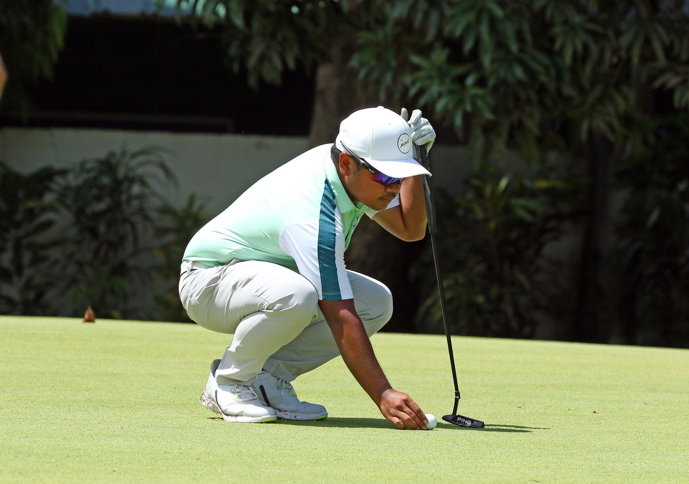 Zaragosa stands tall, grabs 1-shot lead