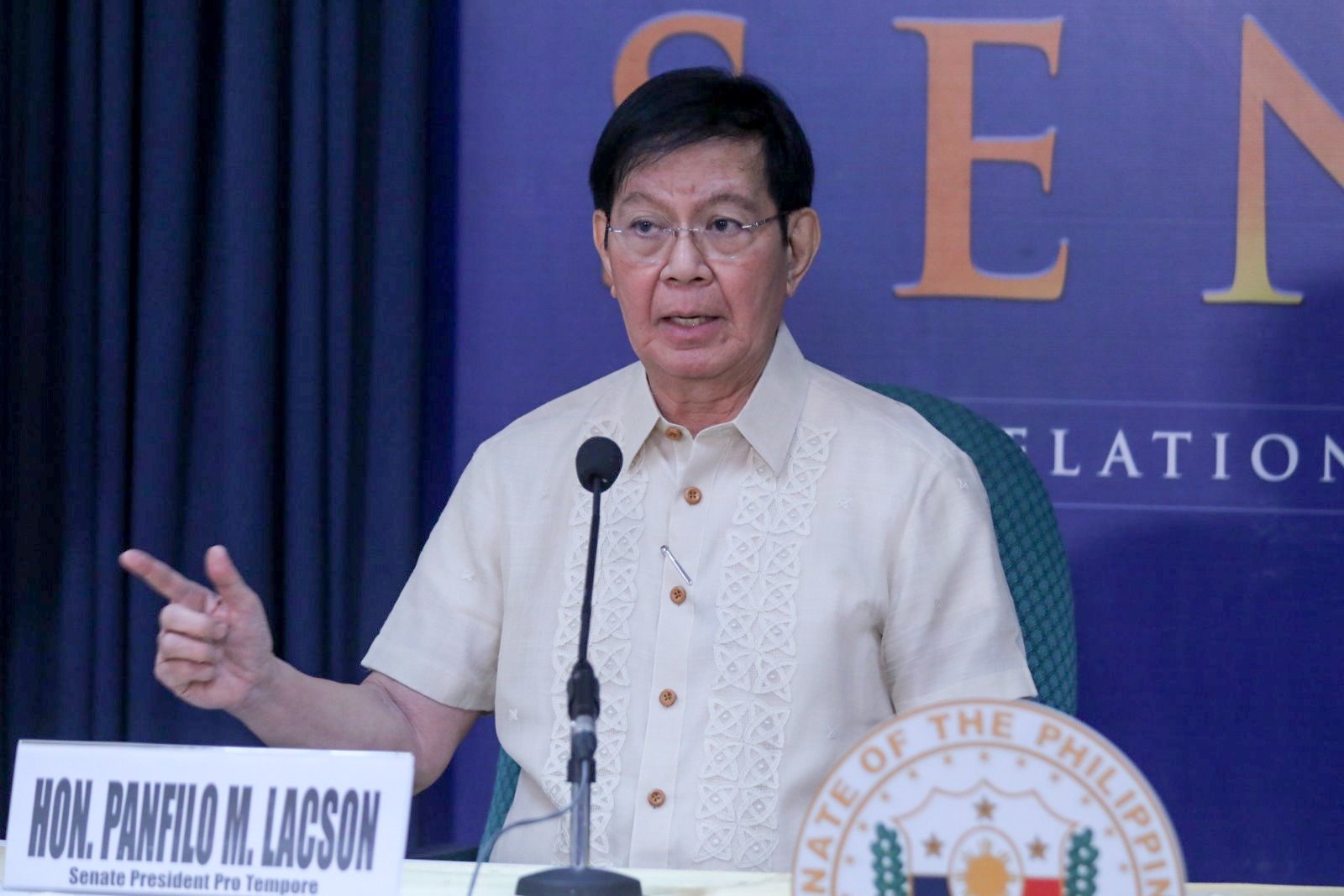 Lacson: Almost all senators had insertions in 2025 budget