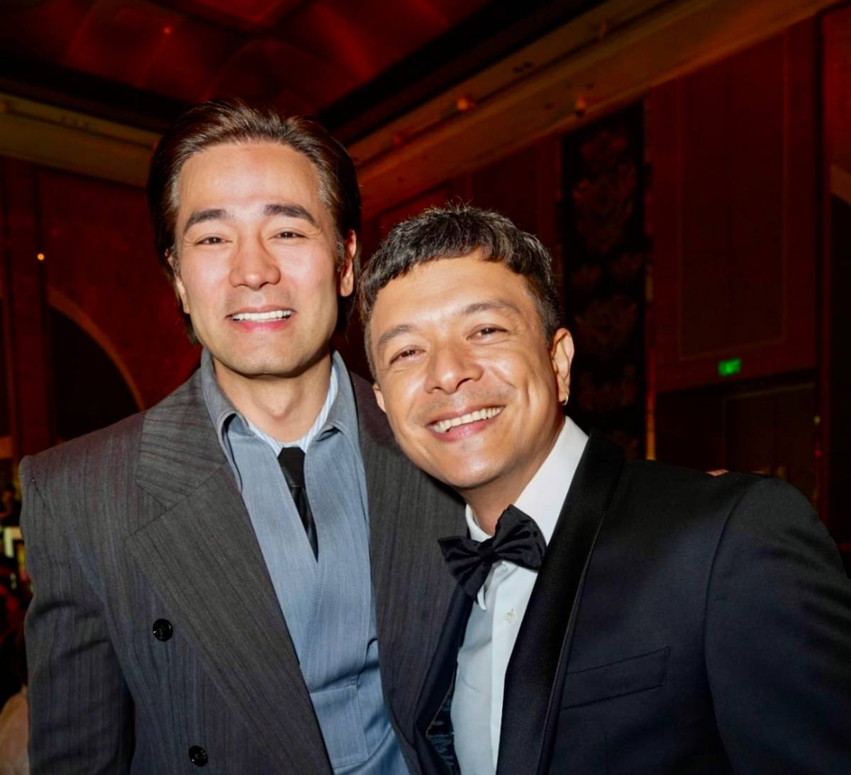 DR. Hayden Kho and Jericho Rosales.