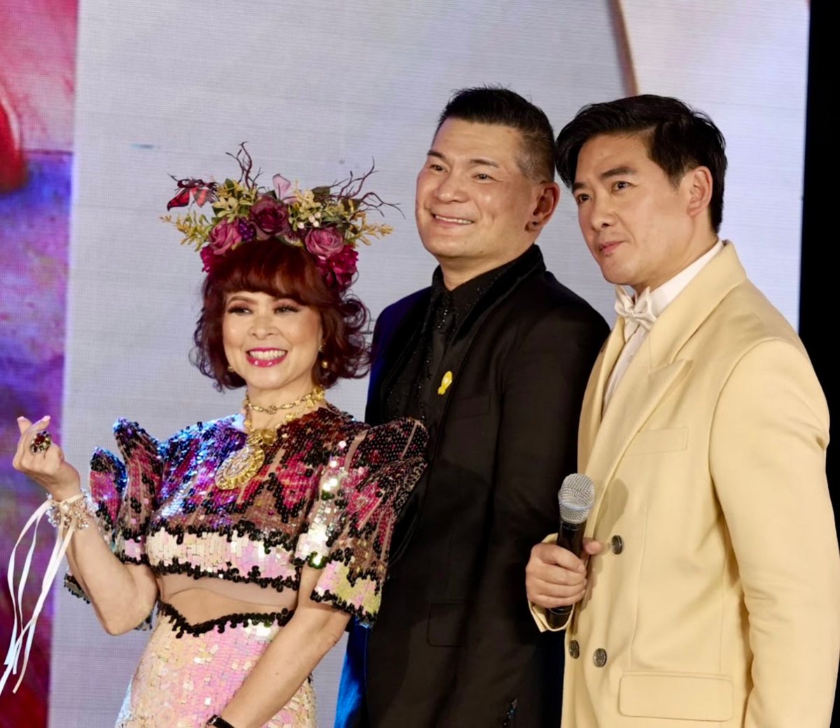 Tessa Prieto, Robby Carmona and Tim Yap.
