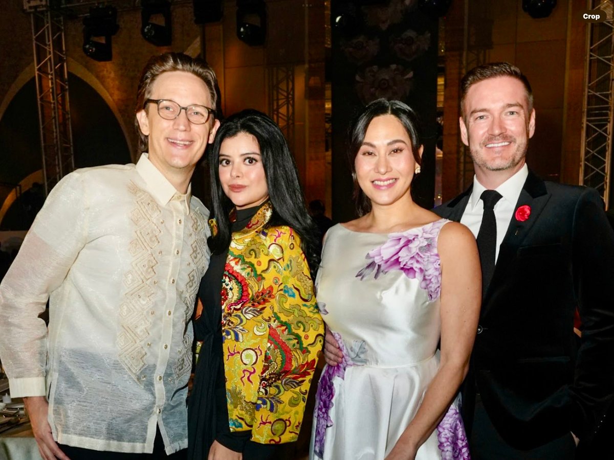 Antonio Ressano, Rocio Olbes, Cristalle Belo-Pitt and Justin Pitt.