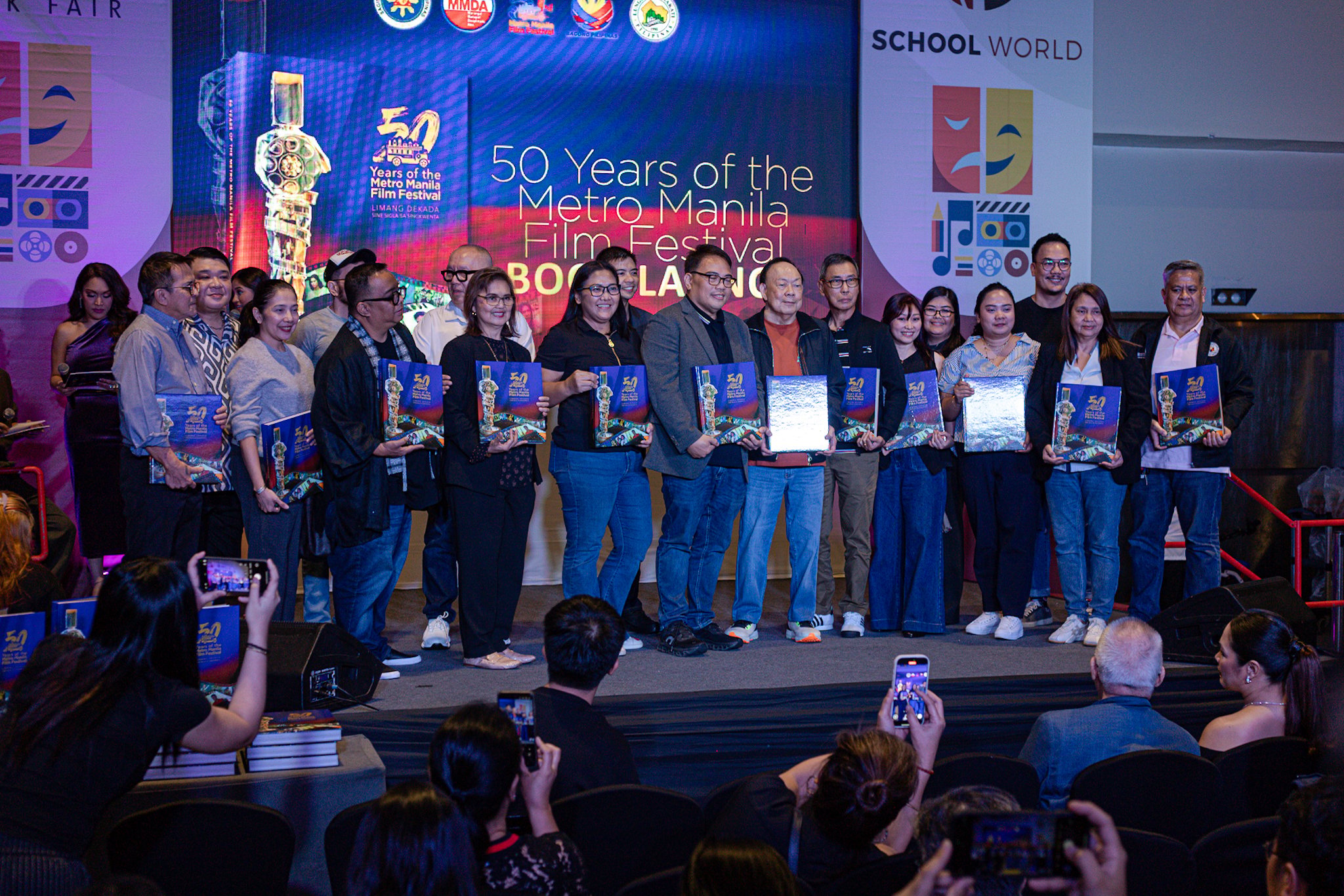 MMDA launches MMFF 50th anniversary book at Manila book fair