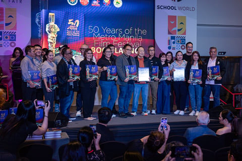 MMDA launches MMFF 50th anniversary book at Manila book fair