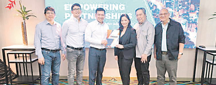 Shared vision. MPower has renewed its contract with the Araneta Group and onboarded its newest Ibis Hotel. In photo are (from left) MPower Head of Commercial Operations Ray Fabros, MPower Senior Assistant Vice President and Retail Sales Head Eddie John Adug, Meralco First Vice President and MPower Head Redel Domingo, Araneta Hotels — Ibis Styles Manila General Manager Maria Garcia, ACI Inc. Senior Vice President of Operations Antonio Mardo, and ACI Inc. Senior Vice President of Business Development John Castelo