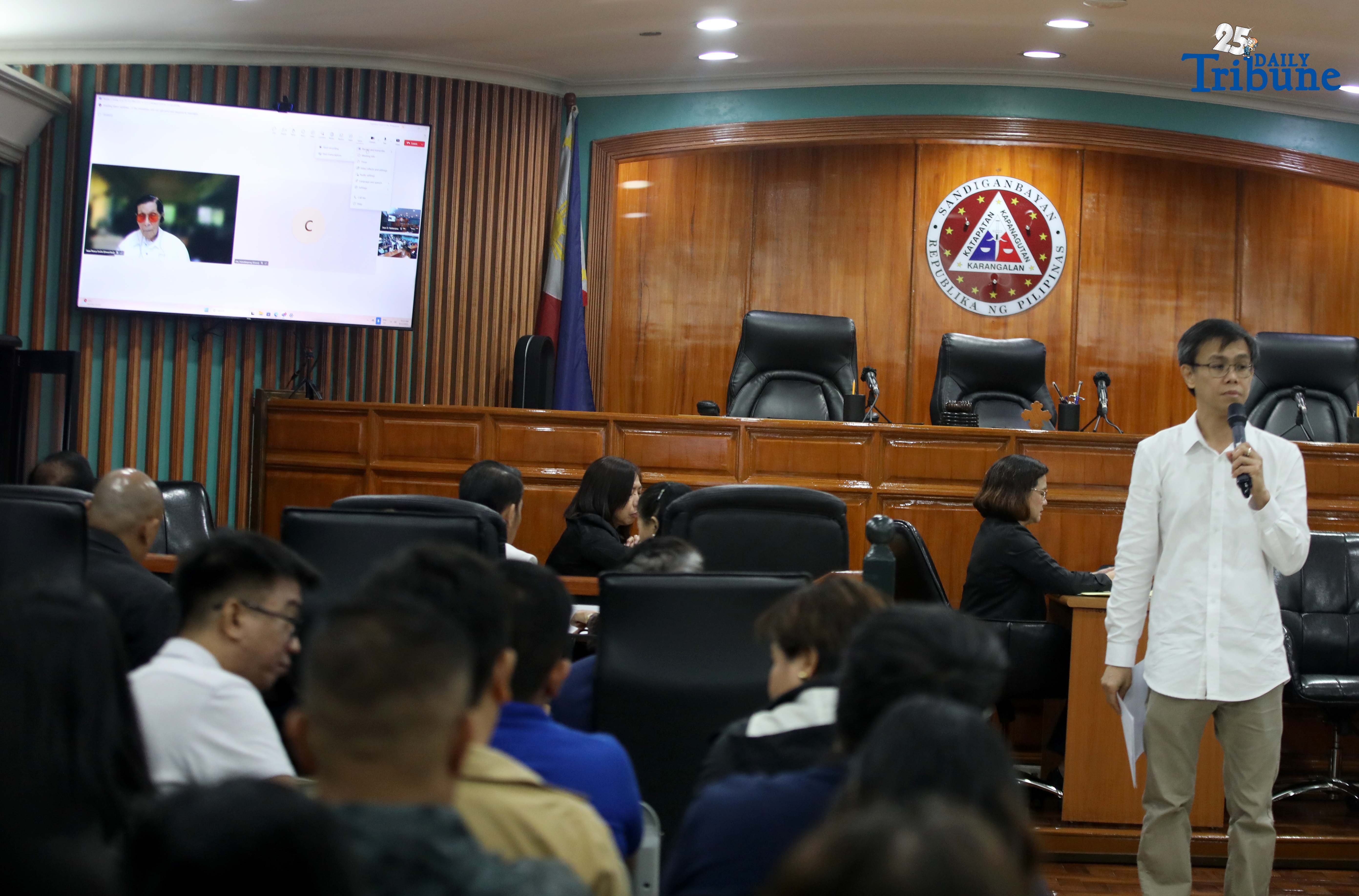 Enrile Zooms into hearing