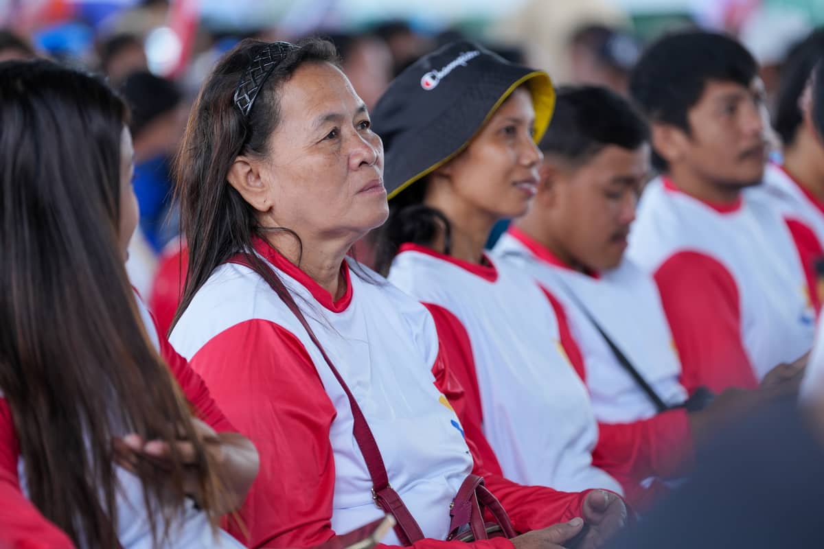 Department of Budget and Management (DBM) Secretary Amenah F. Pangandaman led the distribution of Presidential Assistance under the program ‘Handog ng Pangulo: Serbisyong Sapat Para Sa Lahat’ in Koronadal City, South Cotabato, during President Ferdinand R. Marcos' birthday on 13 September 2024.