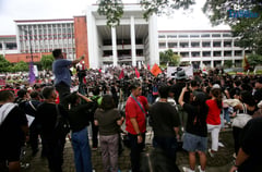 PNP boosts security around Senate amid protest concerns