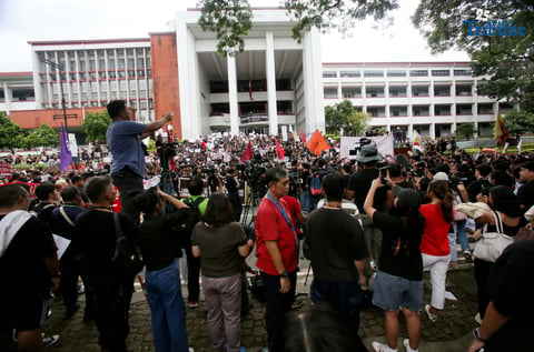 PNP boosts security around Senate amid protest concerns
