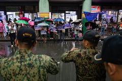 Black Friday protest in Carriedo