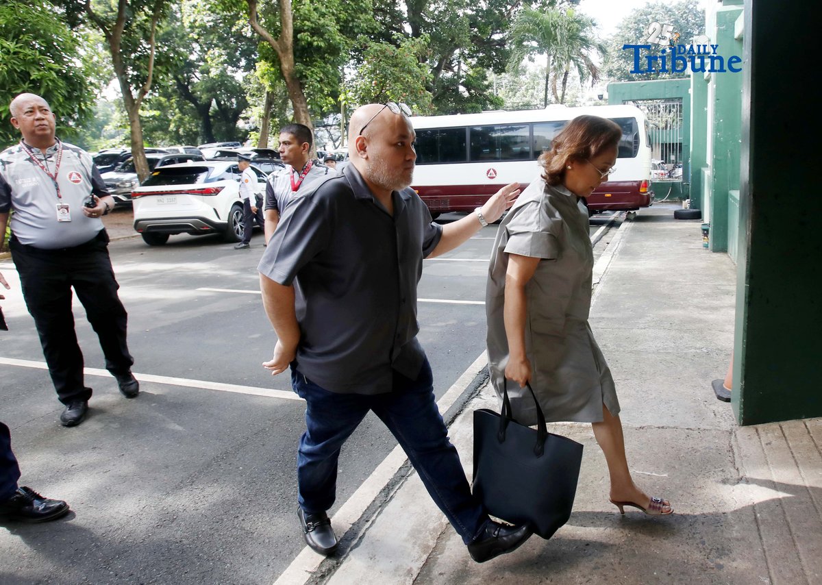 Jessica Lucila “Gigi” Reyes, former chief of staff of Juan Ponce Enrile, arrives at the Sandiganbayan for the promulgation of her graft case linked to the Priority Development Assistance Fund (PDAF) scam. The promulgation, originally scheduled for Friday, September 12, was reset to October 24 at 8:30 a.m. after a member of the Sandiganbayan Special Third Division submitted a reflection requiring further deliberation.