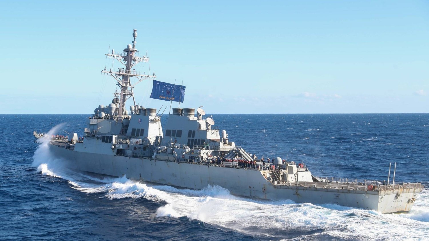 China condemns U.S., British warships sailing through Taiwan Strait