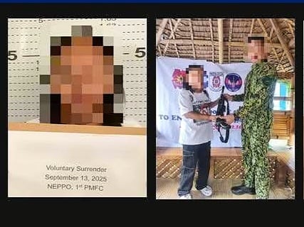 Two former UGMO members surrender in Nueva Ecija