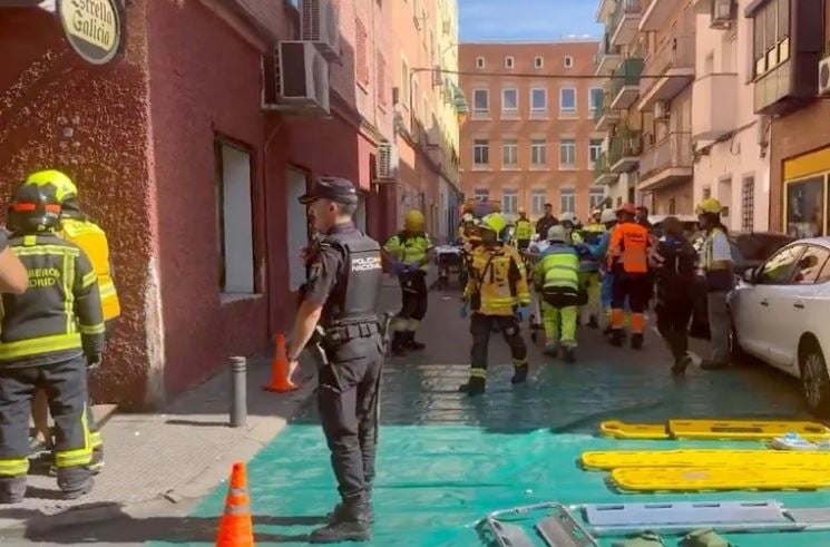 Madrid bar explosion injures 25