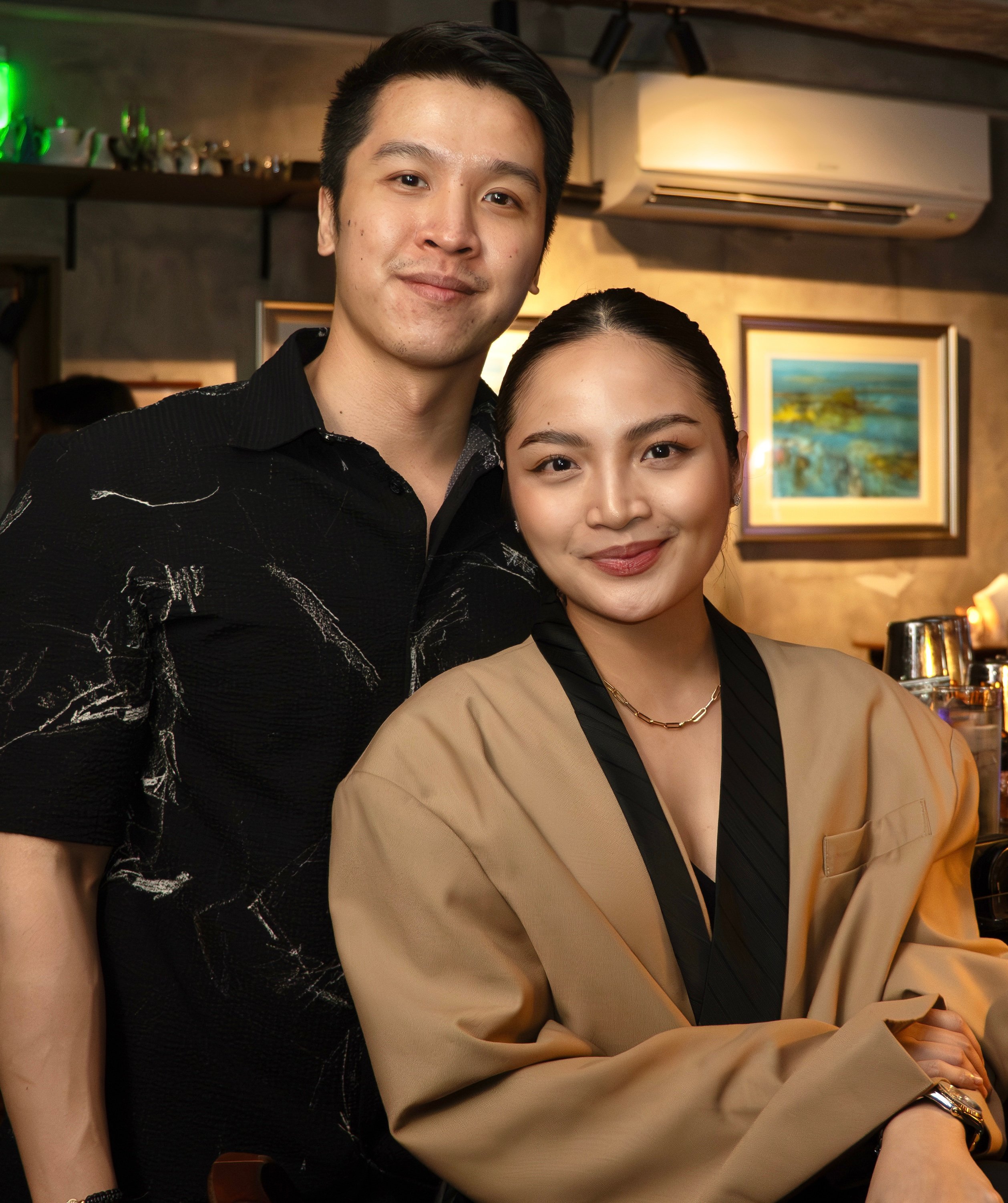 Enzo Alonso and Honey Pangilinan.