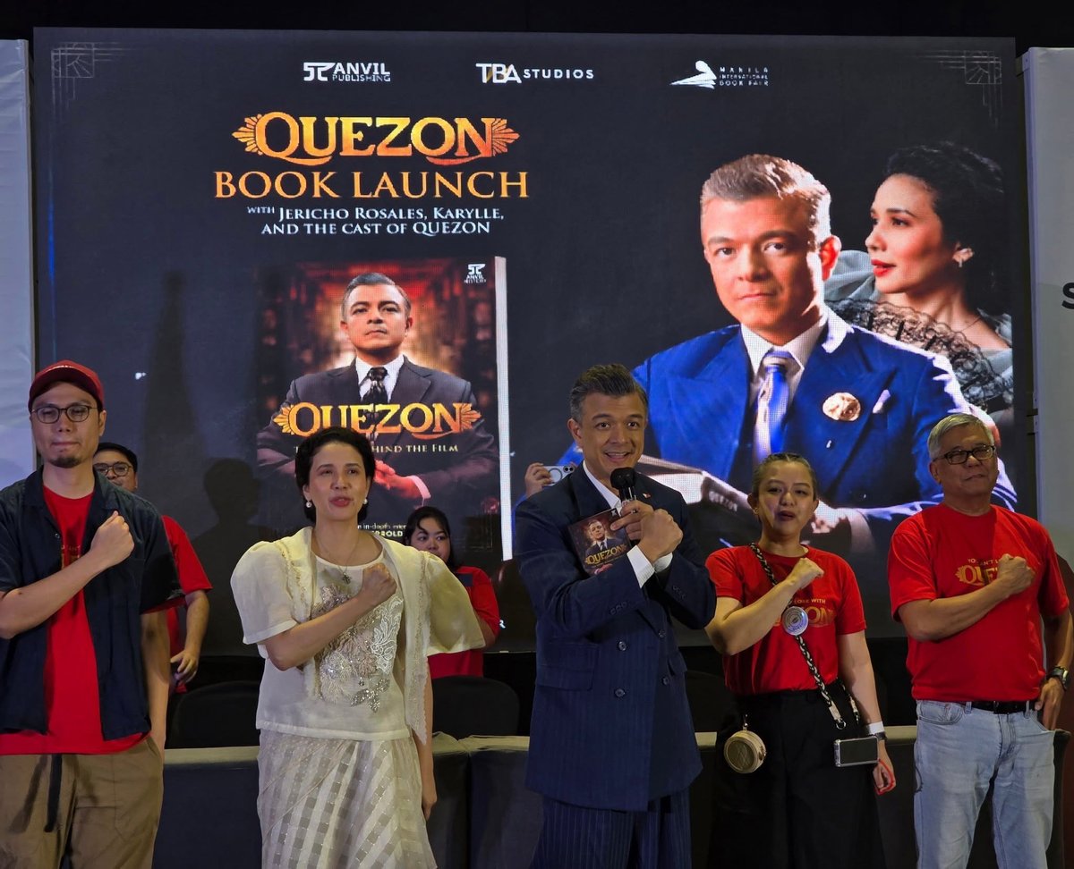 Quezon book launch caps MIBF 2025 with star power