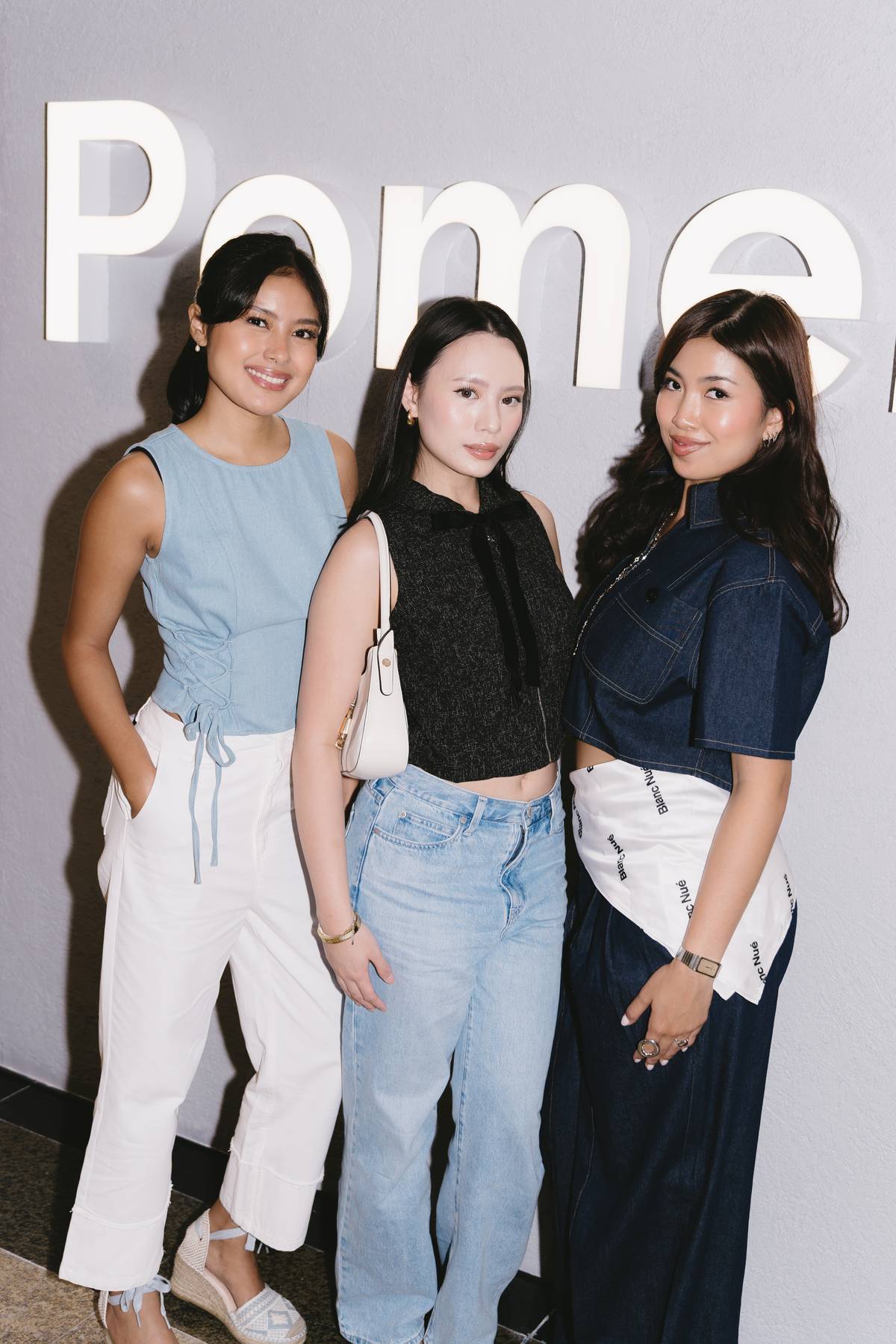 Joize Frilles, Patricia Gapay and Denise Chua.