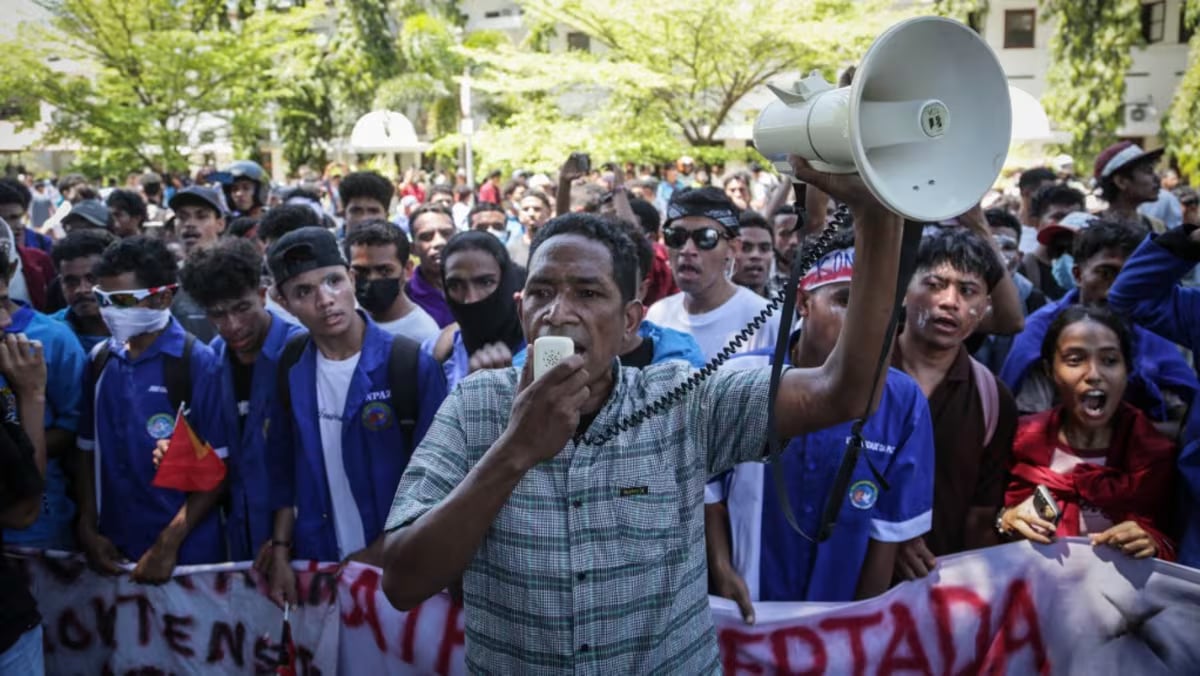 East Timor police fire tear gas at protest over legislators’ cars