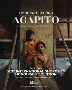 ‘Agapito’ earns honourable mention at TIFF 50