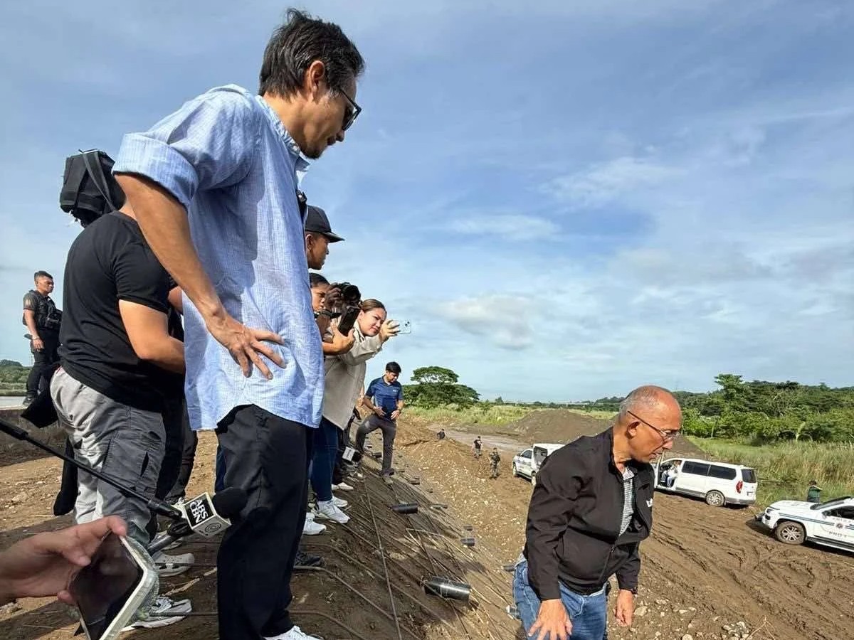 Dizon blasts 'super substandard' flood control projects in La Union