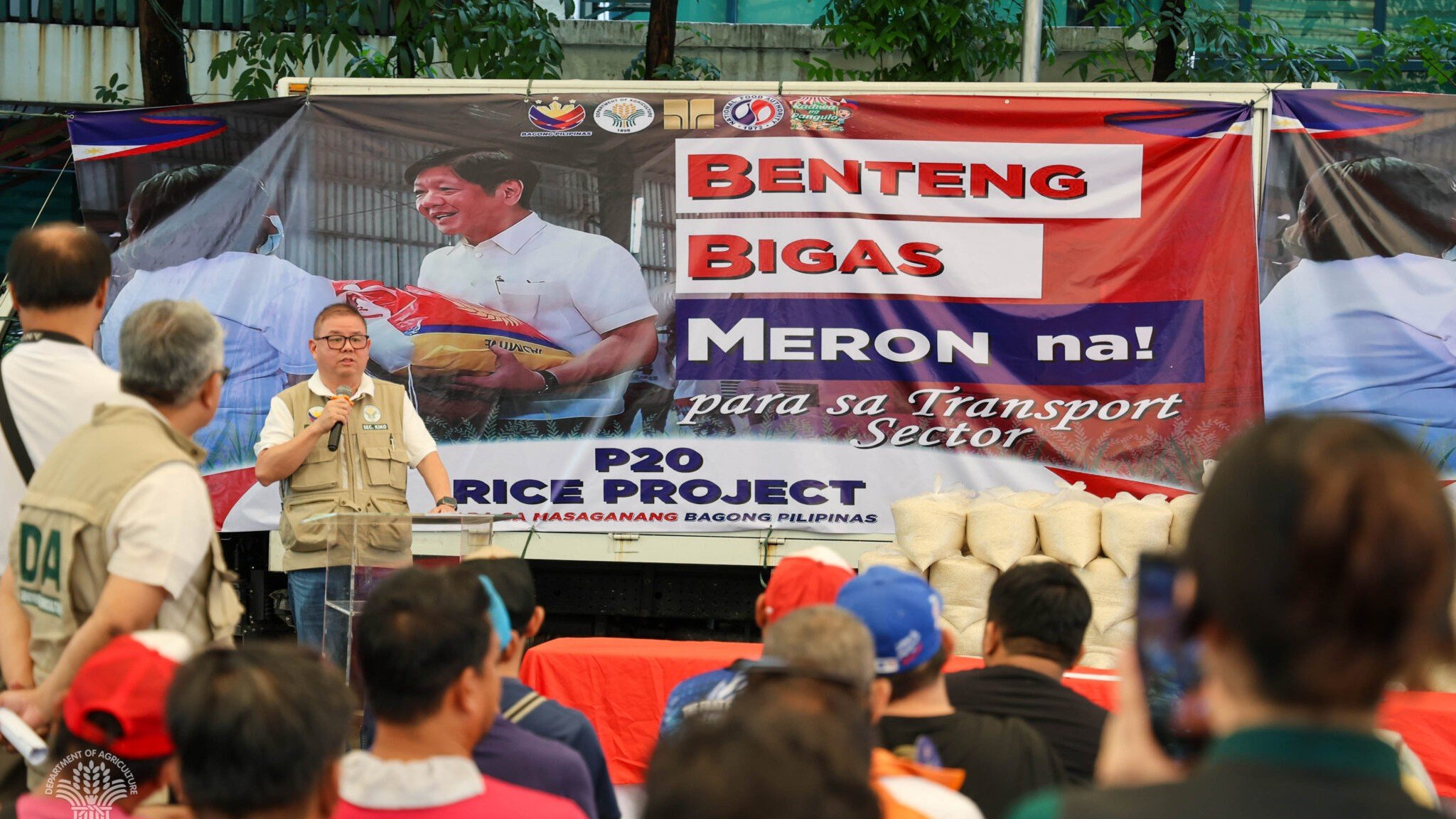 DA widens P20 rice program, targets 60M Filipinos by 2026