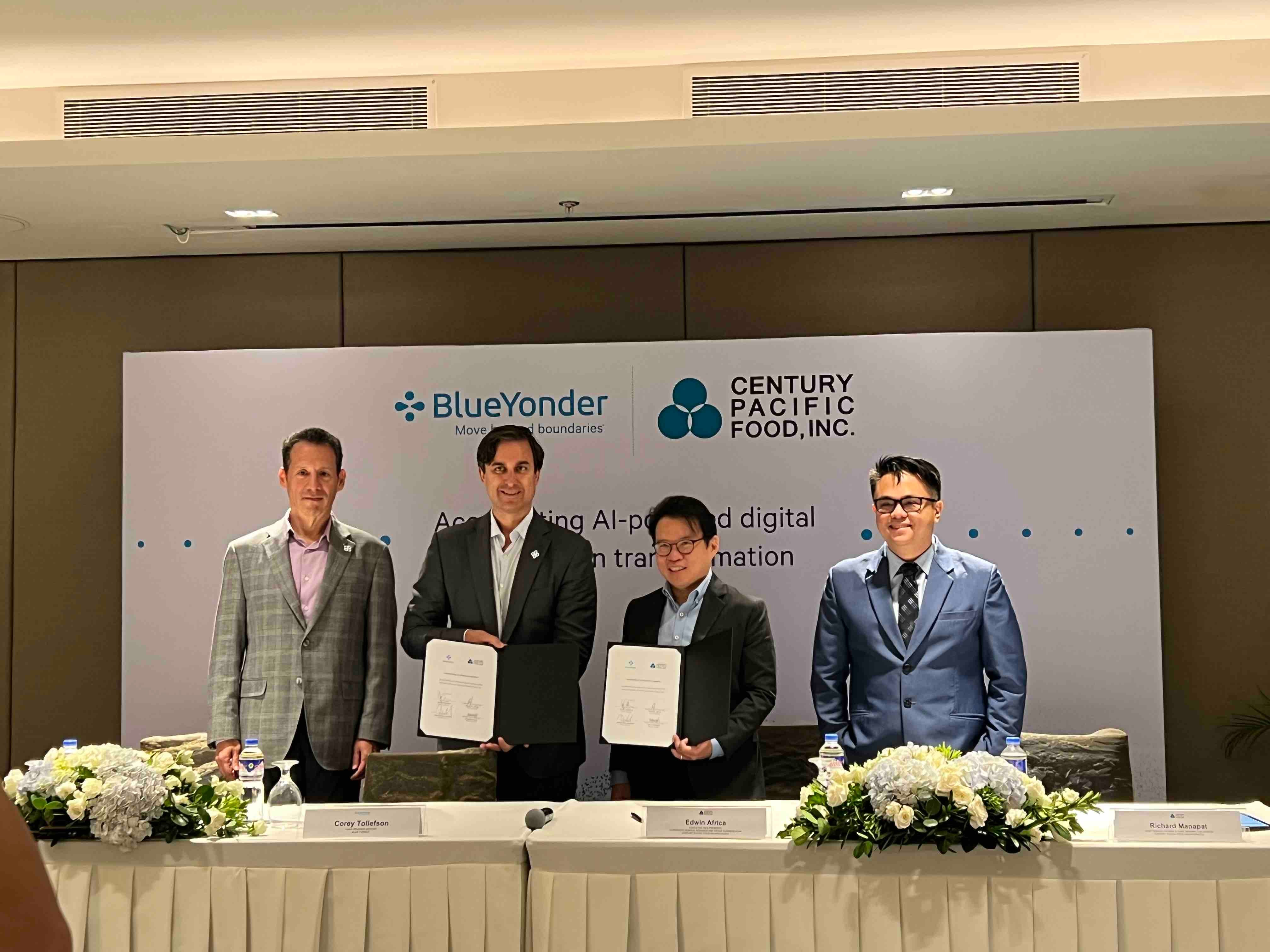 Century Pacific partners with Blue Yonder for AI-powered supply chain upgrade