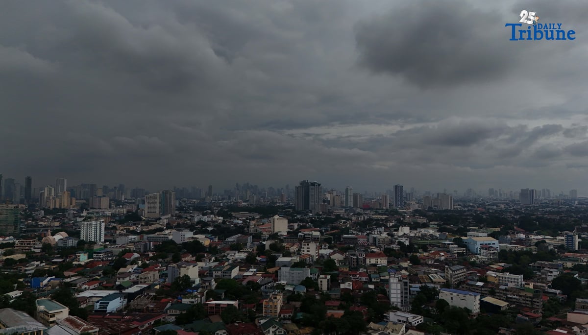 Dark Clouds over Metro Manila seen from Quezon City, The Philippine Atmospheric, Geophysical, and Astronomical Services Administration (PAGASA) said La Niña could begin within the October-December 2025 season, and might persist until the December 2025-February 2026 season. “When conditions are favorable for the development of La Niña within the next two months and the probability is 70% or more, a La Niña Alert.