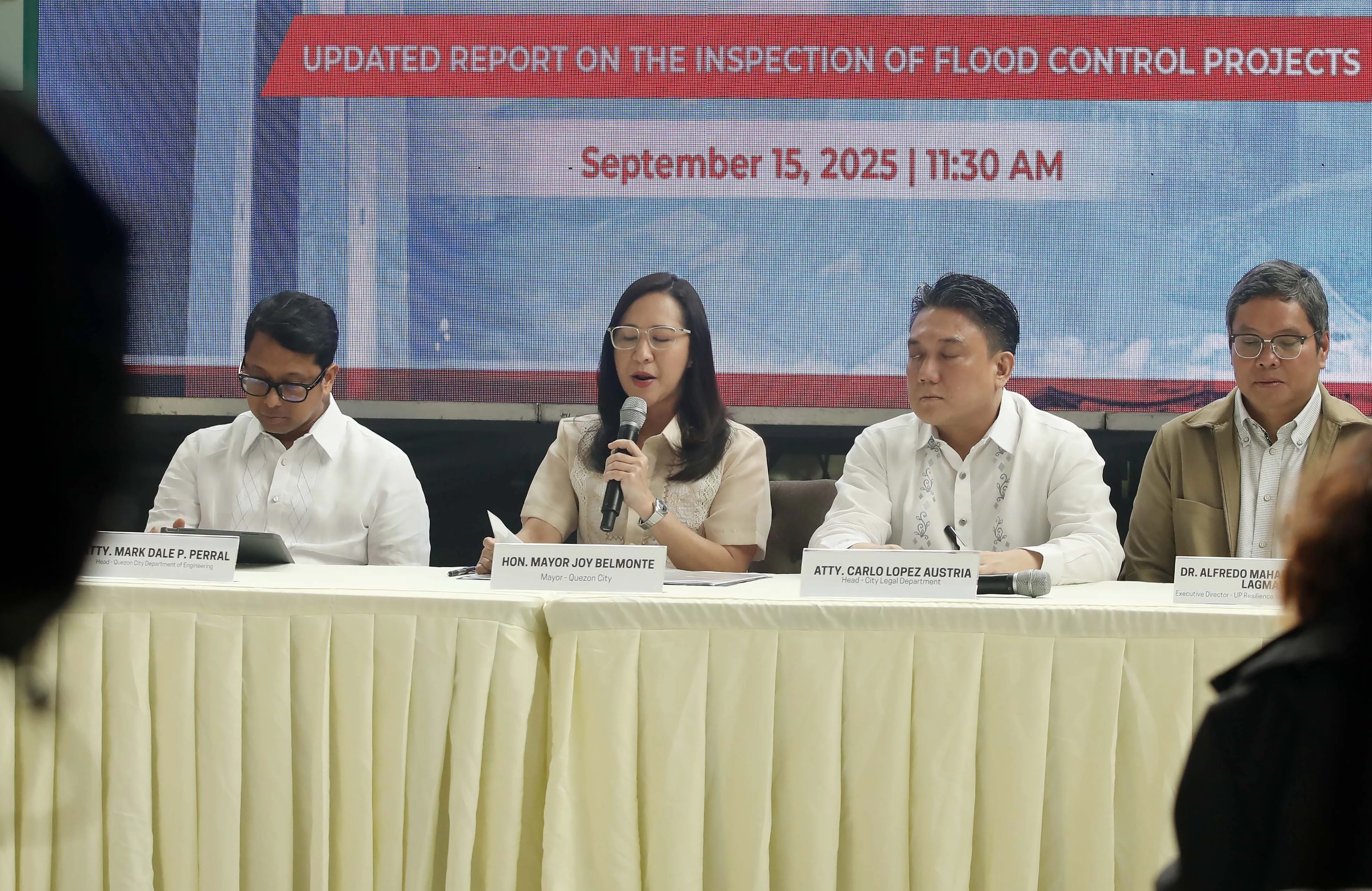 Belmonte flags P1.5B anomalous flood projects in QC 
