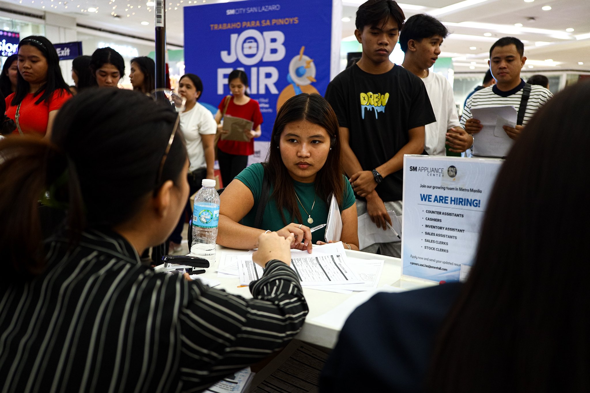 'Trabaho para sa Pinoys' job fair goes to SM San Lazaro