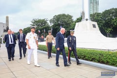 UK defense minister reinforces
Phl maritime ties
