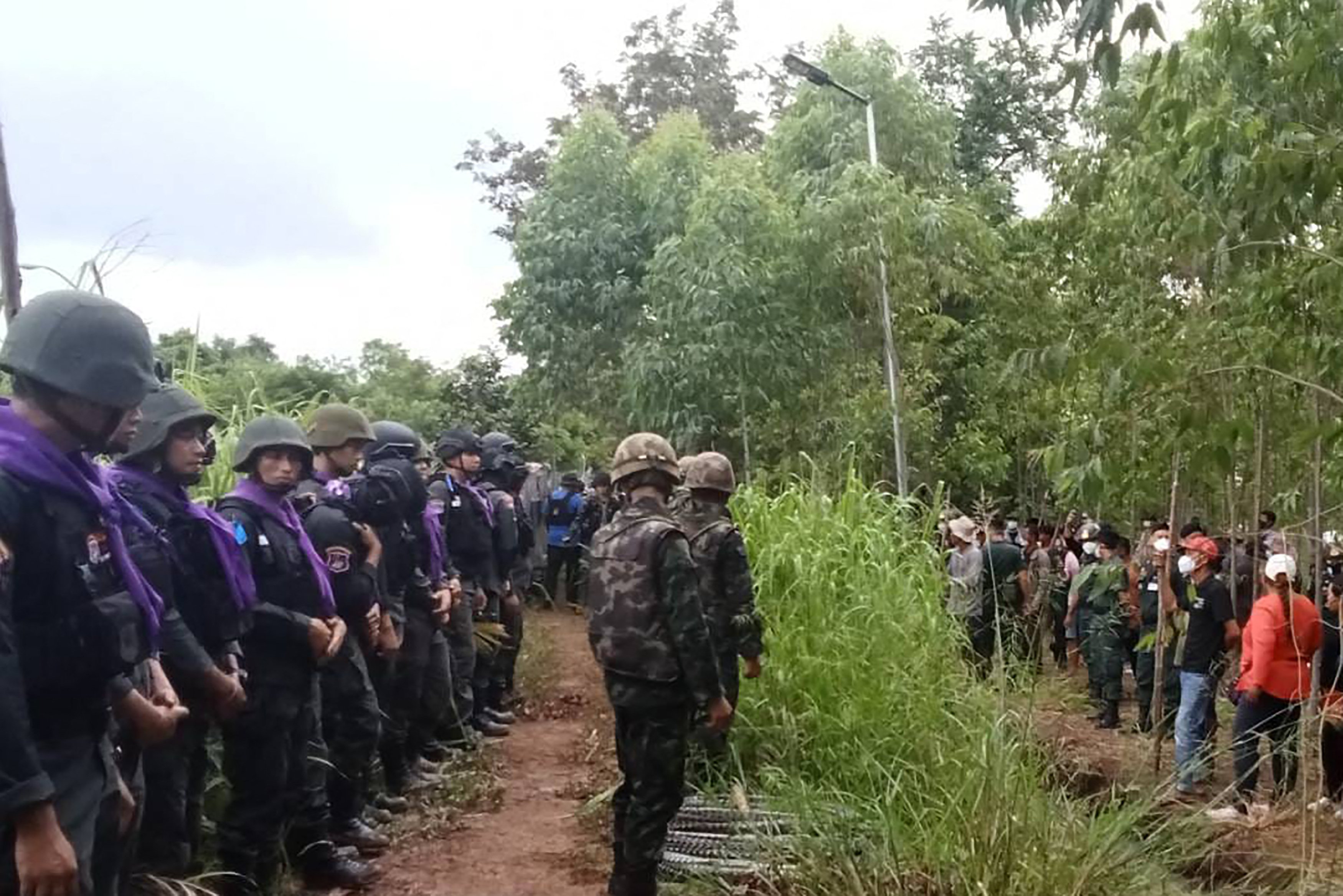 Thai and Cambodian border tensions flare as protesters clash with Thai forces