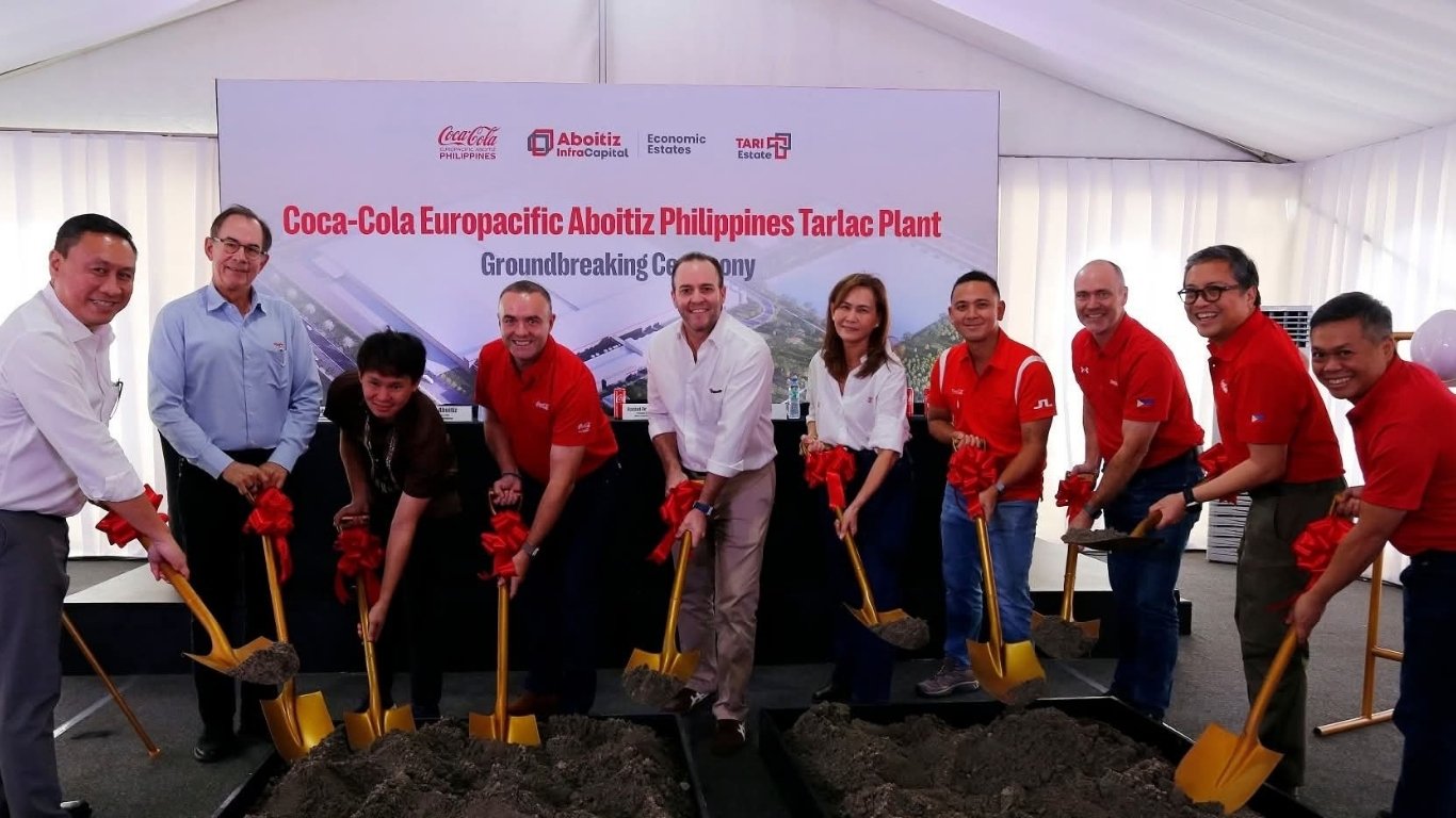 Aboitiz-Coca-Cola plant breaks ground in Tarlac