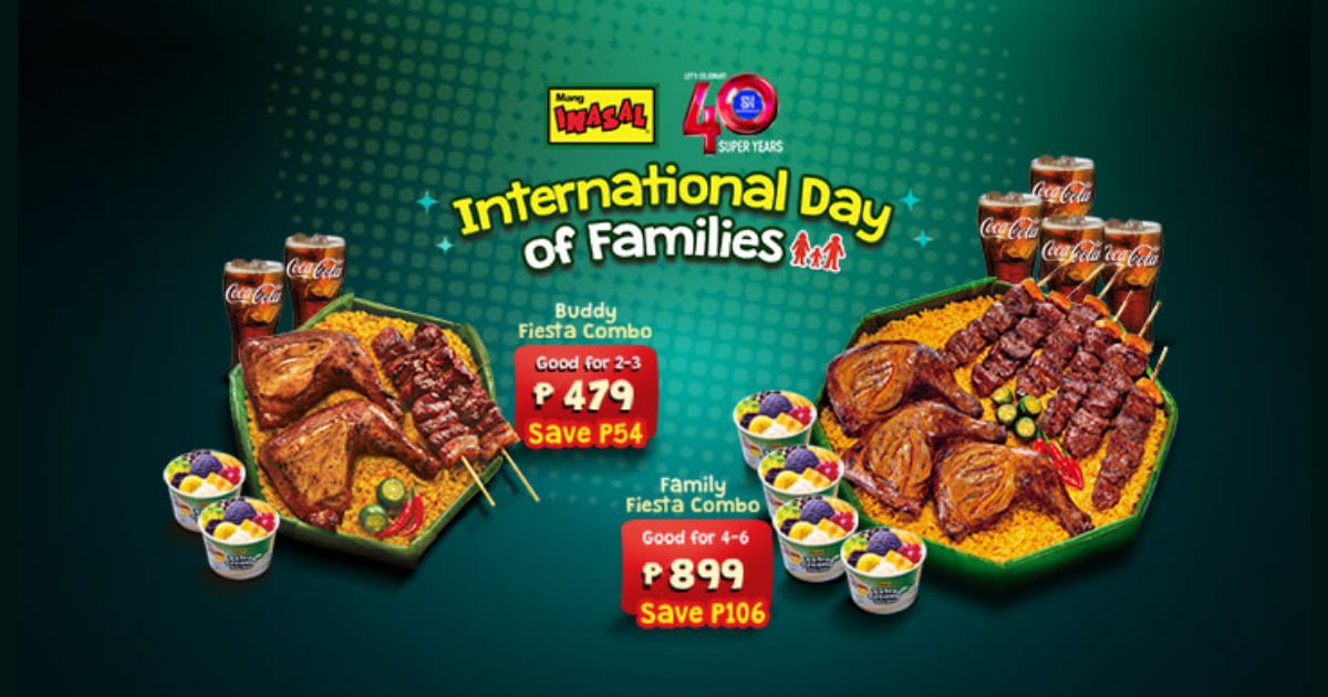 Families can save big on Mang Inasal Fiesta Treat at SM Malls