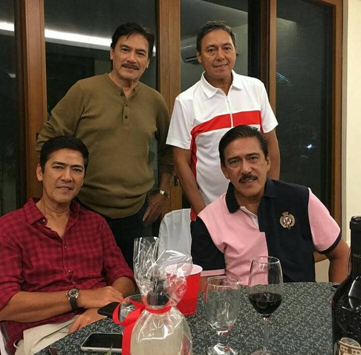 The Sotto brothers: Vic, Val, Maru and Tito.