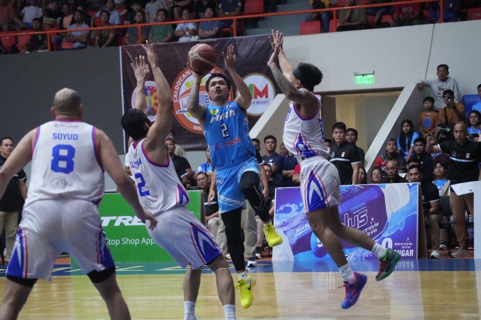 Birthday boy Serrano lifts Abra past San Juan