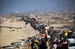Israel bombards Gaza City, army says four soldiers killed
